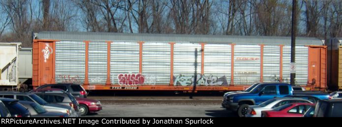 TTGX 255810 and BNSF rack 26695